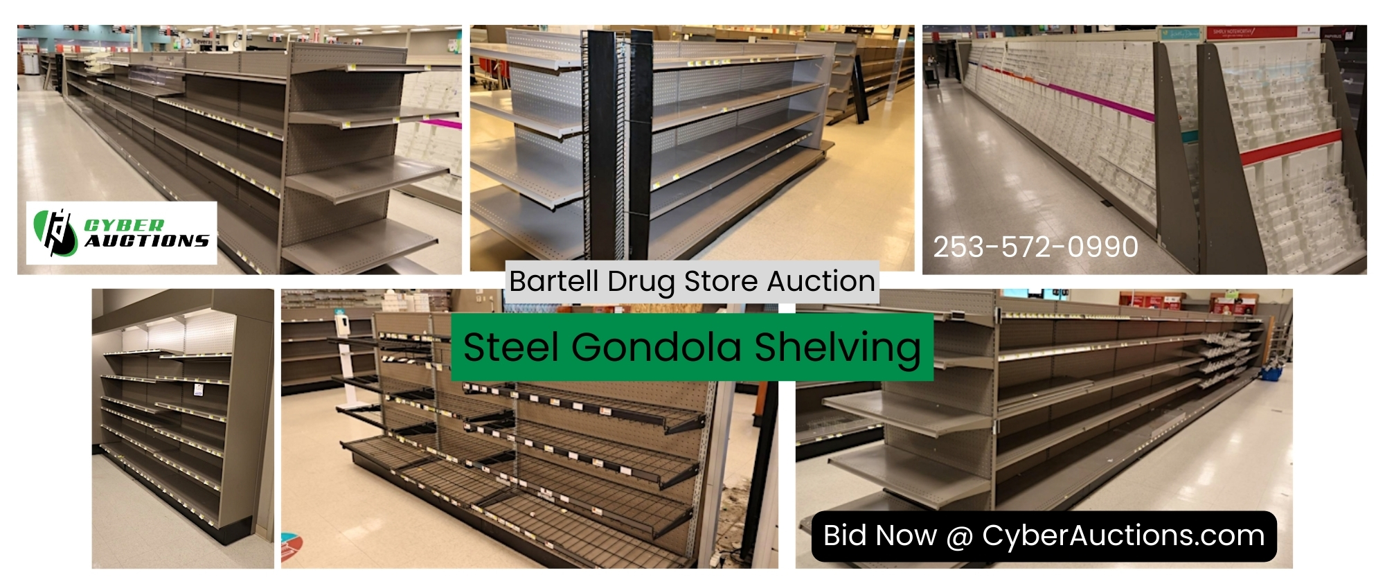 Steel Gondola Shelving